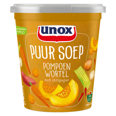 Unox Puur soep pompoen